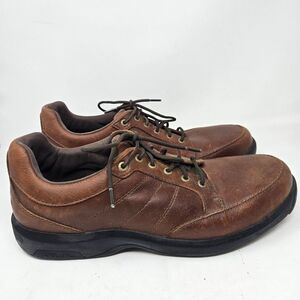NEW BALANCE Rollbar 1700 Brown Leather Casual Walking Shoes Mens Size 14